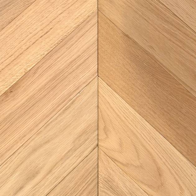 Parquet Chêne Semi-Massif - Huilé Naturel - Pointe de Hongrie