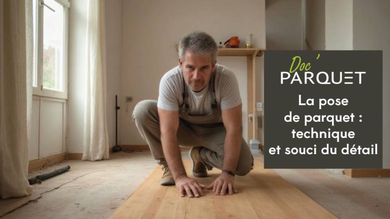 La pose de parquet : technique et souci du détail